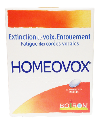 HOMEOVOX 60 COMPRIMÉS