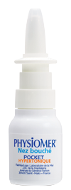 Image PHYSIOMER HYPERTONIQUE NEZ BOUCHÉ POCKET 20ML