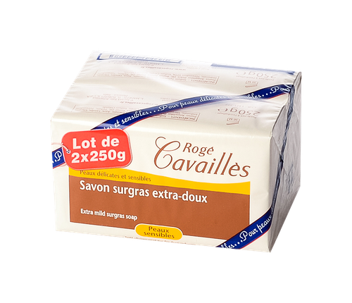 ROGE CAVAILLES SAVON SURGRAS EXTRADOUX 250G X 2