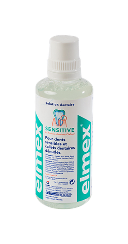 ELMEX SENSITIVE SOLUTION DENTAIRE 400ML